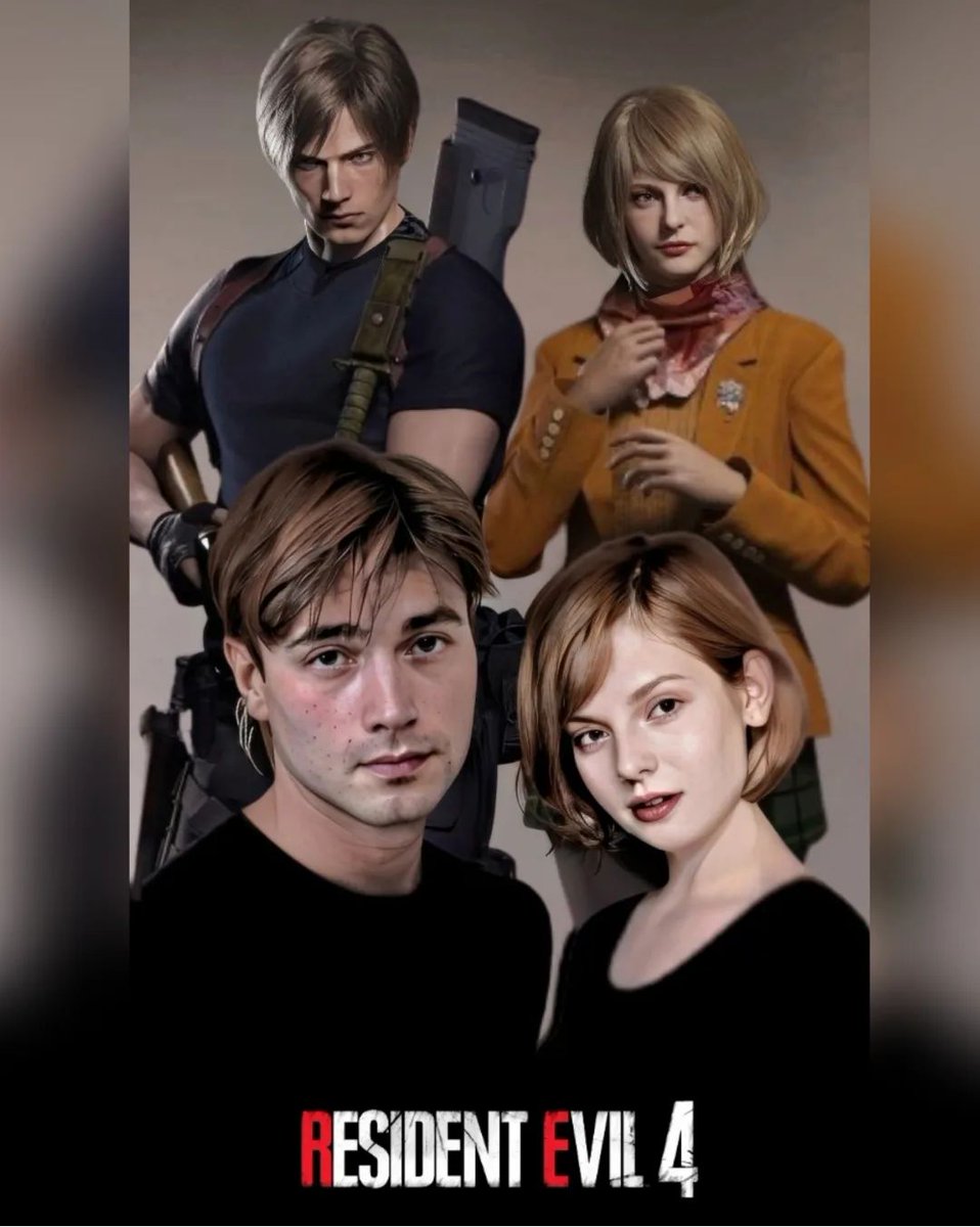 iran83538826's tweet photo. #Residentevil #ResidentEvil4Remake #LeonKennedy #ashleygraham #Ellafryea #Eduardbadaluta https://t.co/mzCo0Cjm27