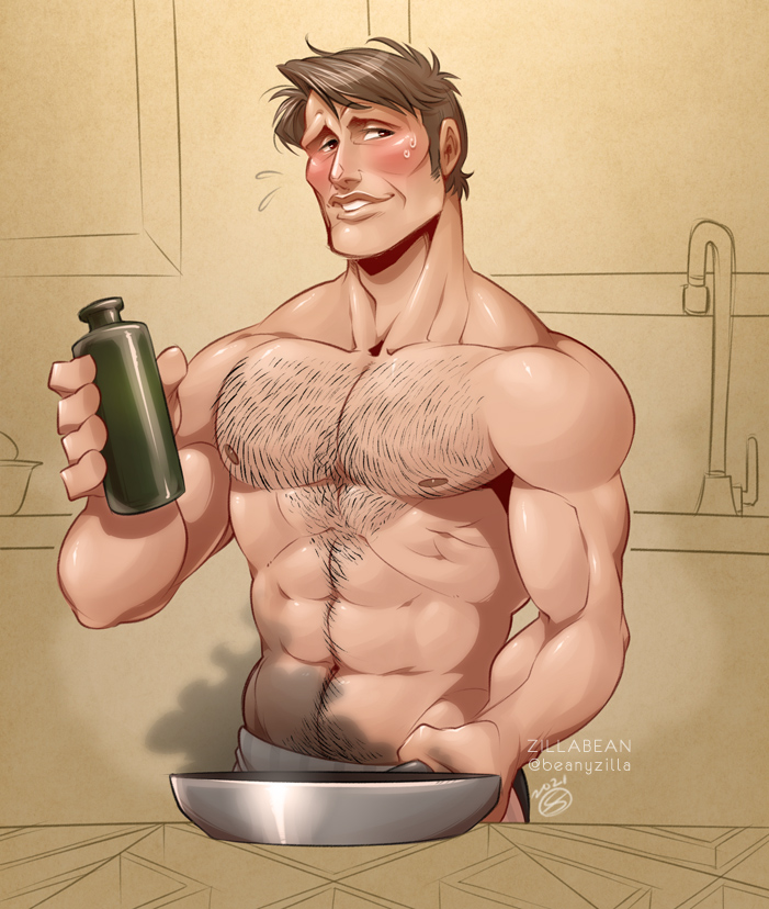 beanyzilla's tweet photo. If you can't take the heat... stay outta his kitchen! 😘🔥❤️ https://t.co/DH9MoQRzO5