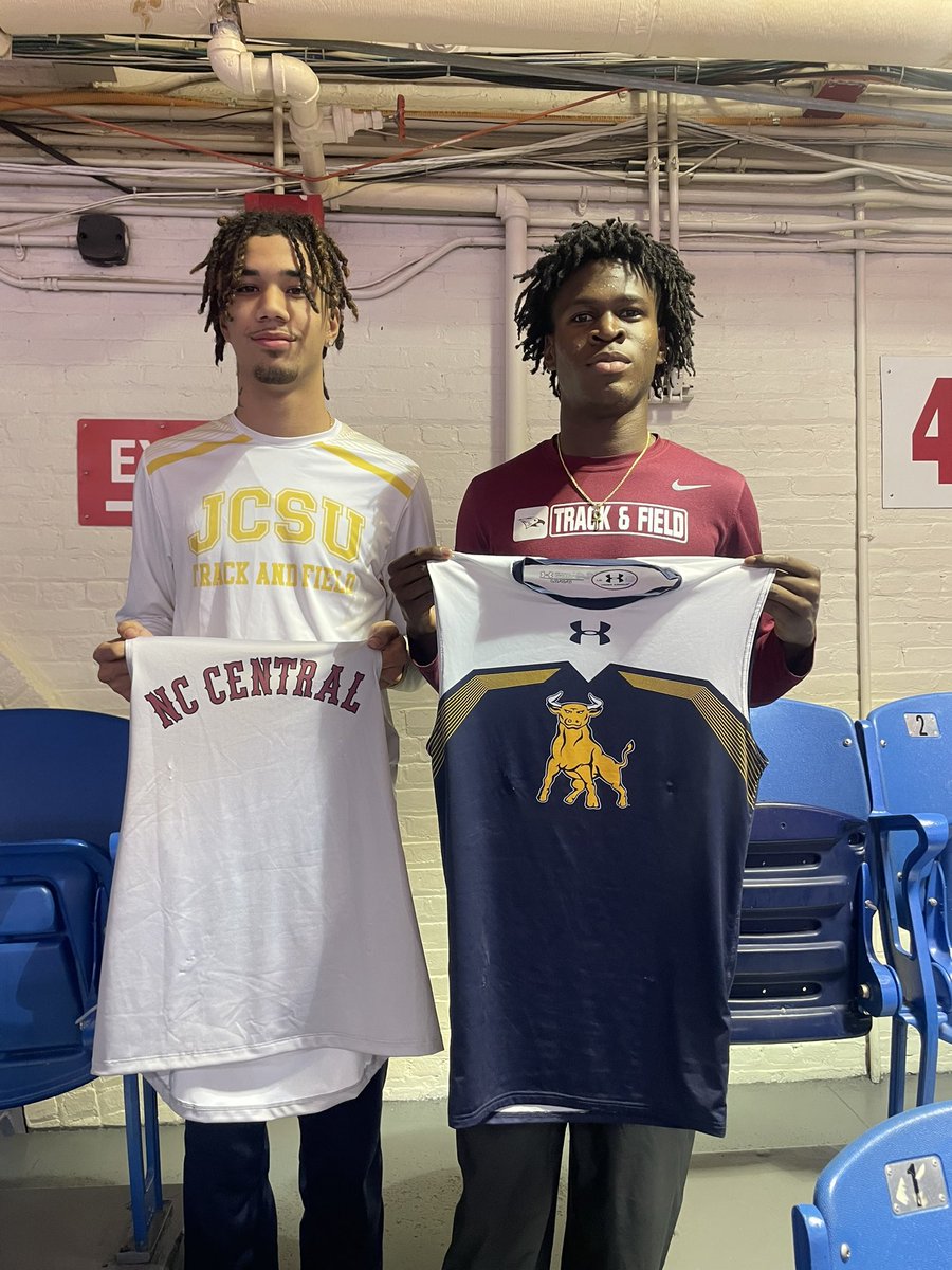 CAPSfootball's tweet photo. @CAPSfootball alum @MarcoLanauze and @MalcolmForbes11 competing at the next level! 

@Coach_McGuire5 https://t.co/IL2a9baOVI