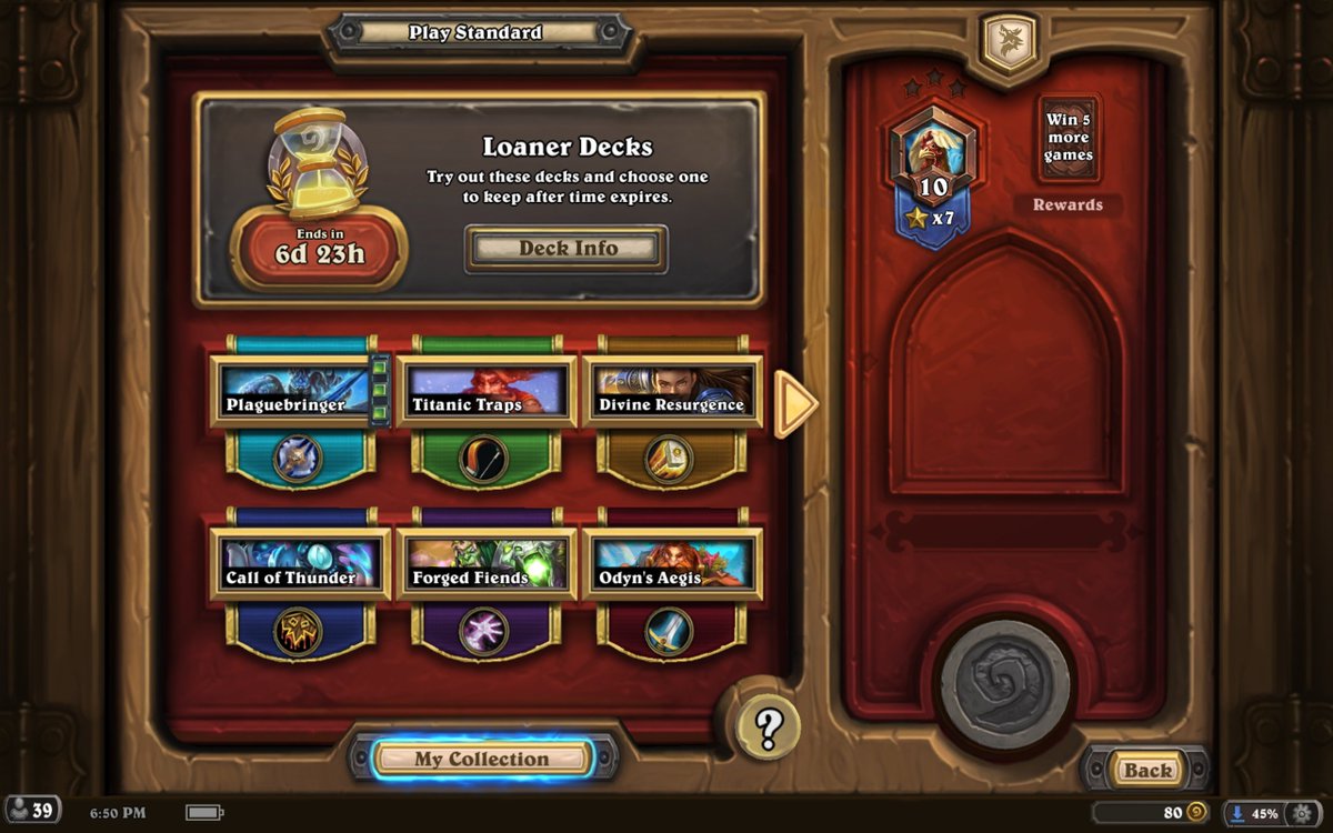 SmacknetoStikks's tweet image. First time logging in a long time. Which of these decks is serviceable??😂

7 stars seems pretty good for not having played in a long time. #hearth