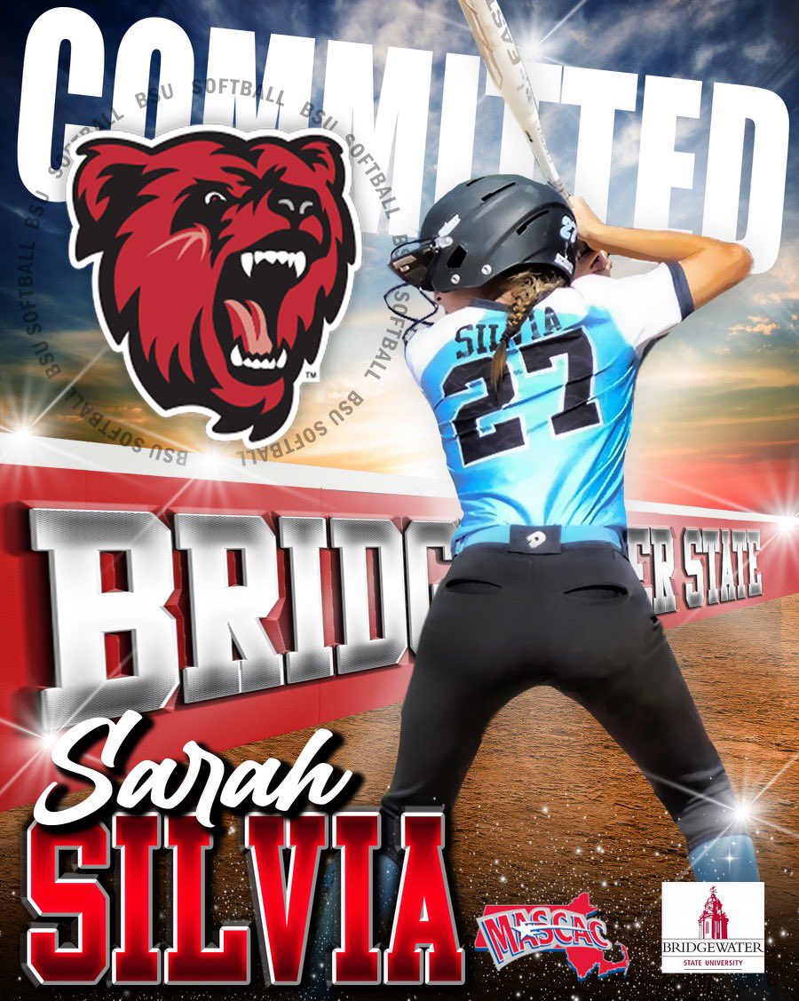 We are so proud of and happy for @sarahsilvia16 - @NEShockwave_Swn on her commitment to attend and play softball at Bridgewater State University! 🎉🎊👏🏻 As one chapter ends this year, the next one begins 🥎❤️🤍 We are always rooting for you! #EBVikings #BSUBears