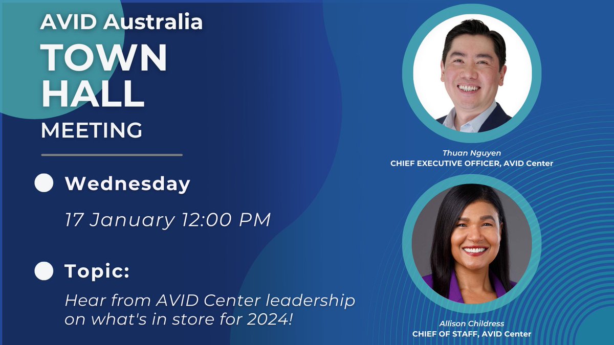 AVID Australia tweet media