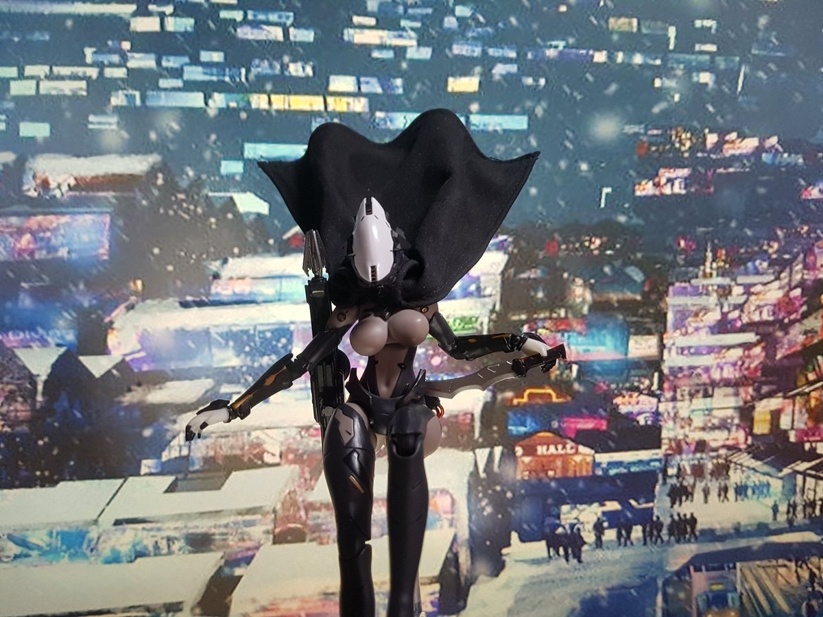 TheLocalBard's tweet image. I seem to have a bad habit of making my photograph subjects face to the left.  I need to watch that.

Anyway, winter Assassin.

#SnailShellStudio #SnailShellAssassin #Assassin #Winter #RobotGirls #ToyPhotography @wozhike