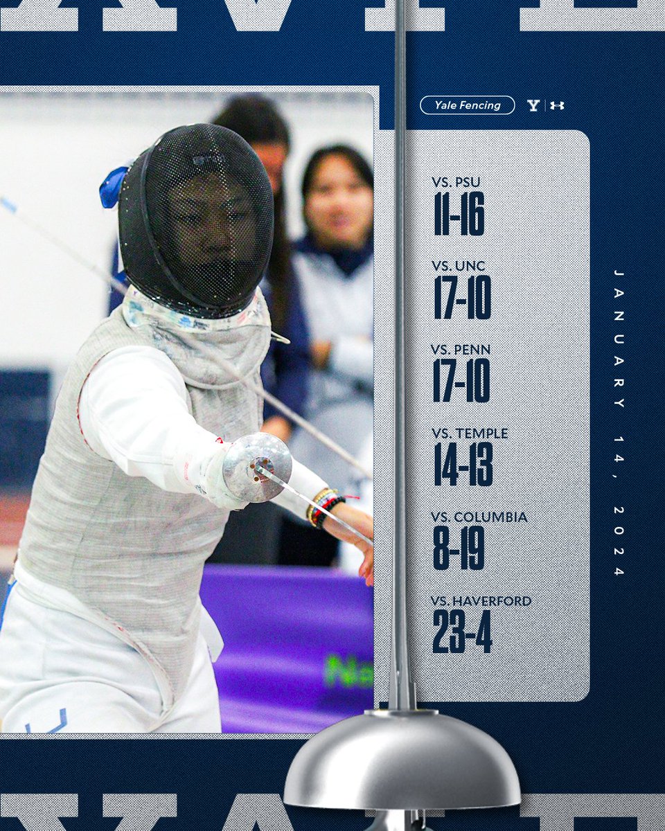 Yale Men's & Women's Fencing tweet media