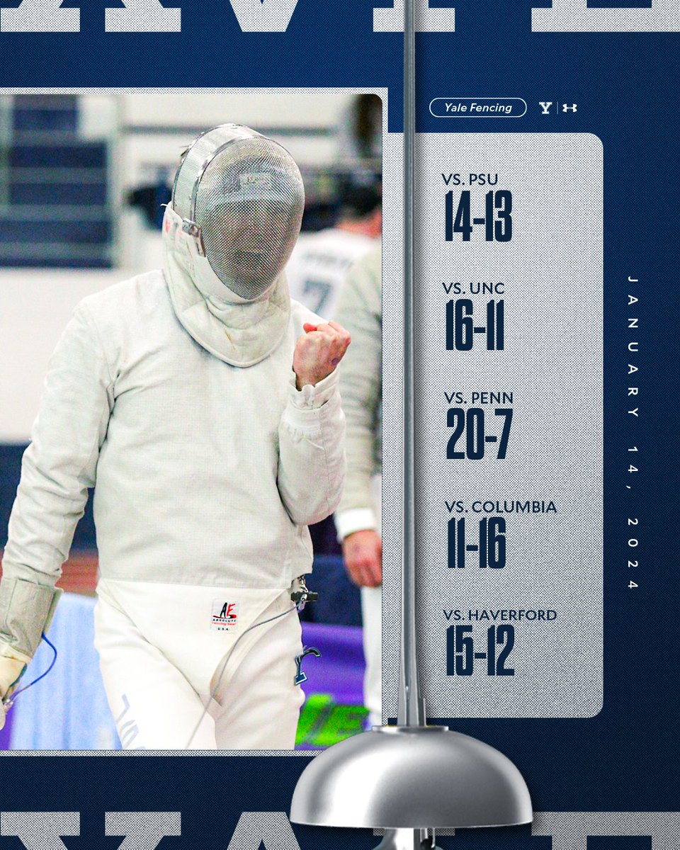 Yale Men's & Women's Fencing tweet media