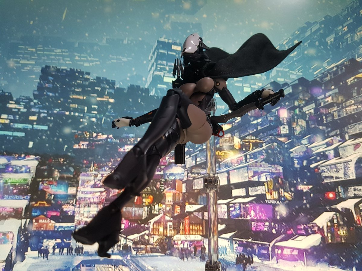 TheLocalBard's tweet image. I seem to have a bad habit of making my photograph subjects face to the left.  I need to watch that.

Anyway, winter Assassin.

#SnailShellStudio #SnailShellAssassin #Assassin #Winter #RobotGirls #ToyPhotography @wozhike