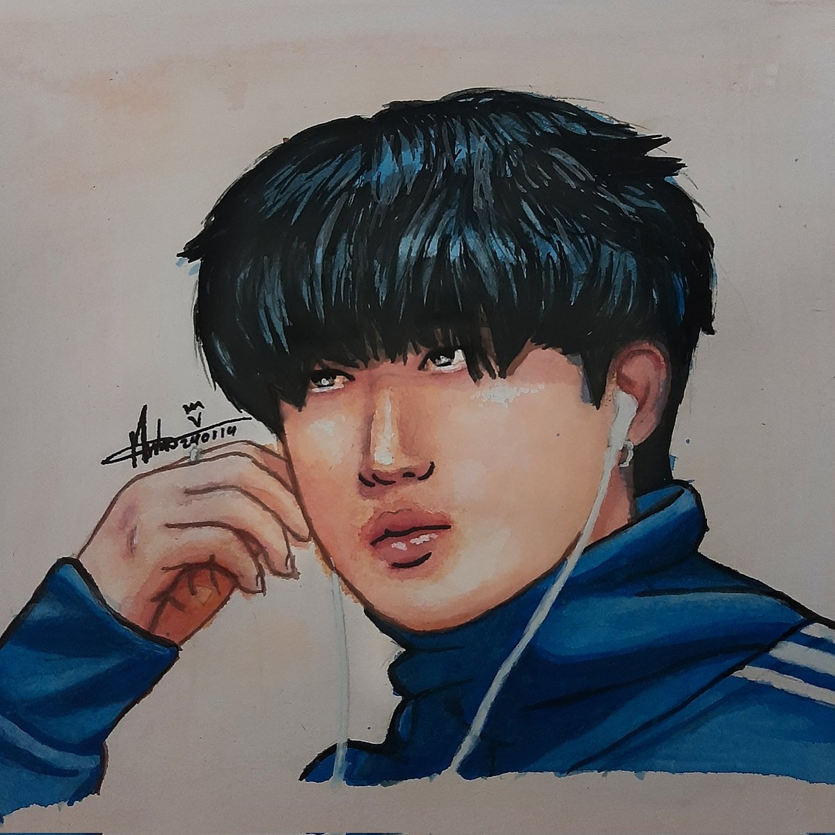 madupic's tweet photo. Watercolour Changbin ❣🎶
#changbin #창빈 #straykids #lovestay #skz #스트레이키즈 #straykids #YouMakeStrayKidsStay #StrayKidsComeback #MaduZabotto #fanart #straykidsfanart

for more: @/madu.pic (INSTA) https://t.co/4RLF7CjZR5