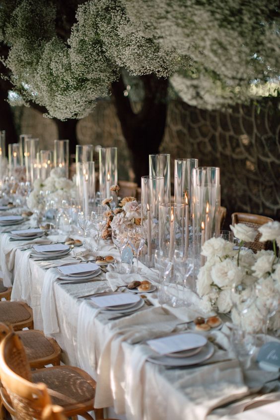 FianceeBodas's tweet photo. Ideas para elegantes decoraciones de boda en color blanco, ¡magistral! https://t.co/RAe2gA0vRt