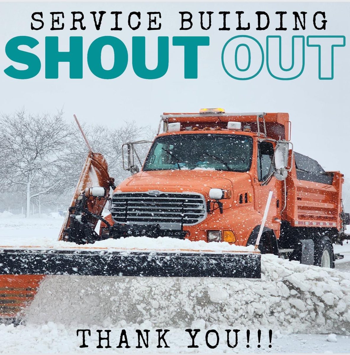 Thank you to our service building personnel, who have put in endless hours to ensure our parking lots, sidewalks, stairs, and buildings are safe and ready for our staff and students. 

We appreciate you!
#waukeshaproud