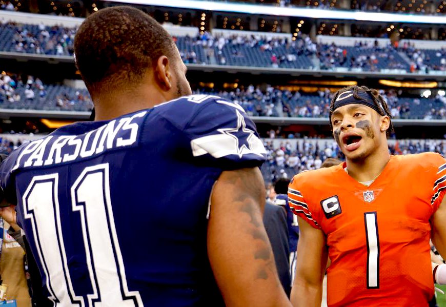 bearszn's tweet photo. This duo gonna be crazy in Chicago next season https://t.co/wRvNcCP3Oj