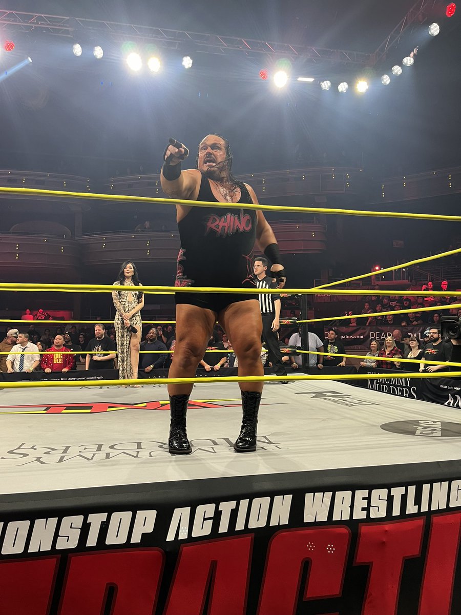 ShiningPolaris's tweet image. Rhino is on #Xplosion 

#tna #hardtokill