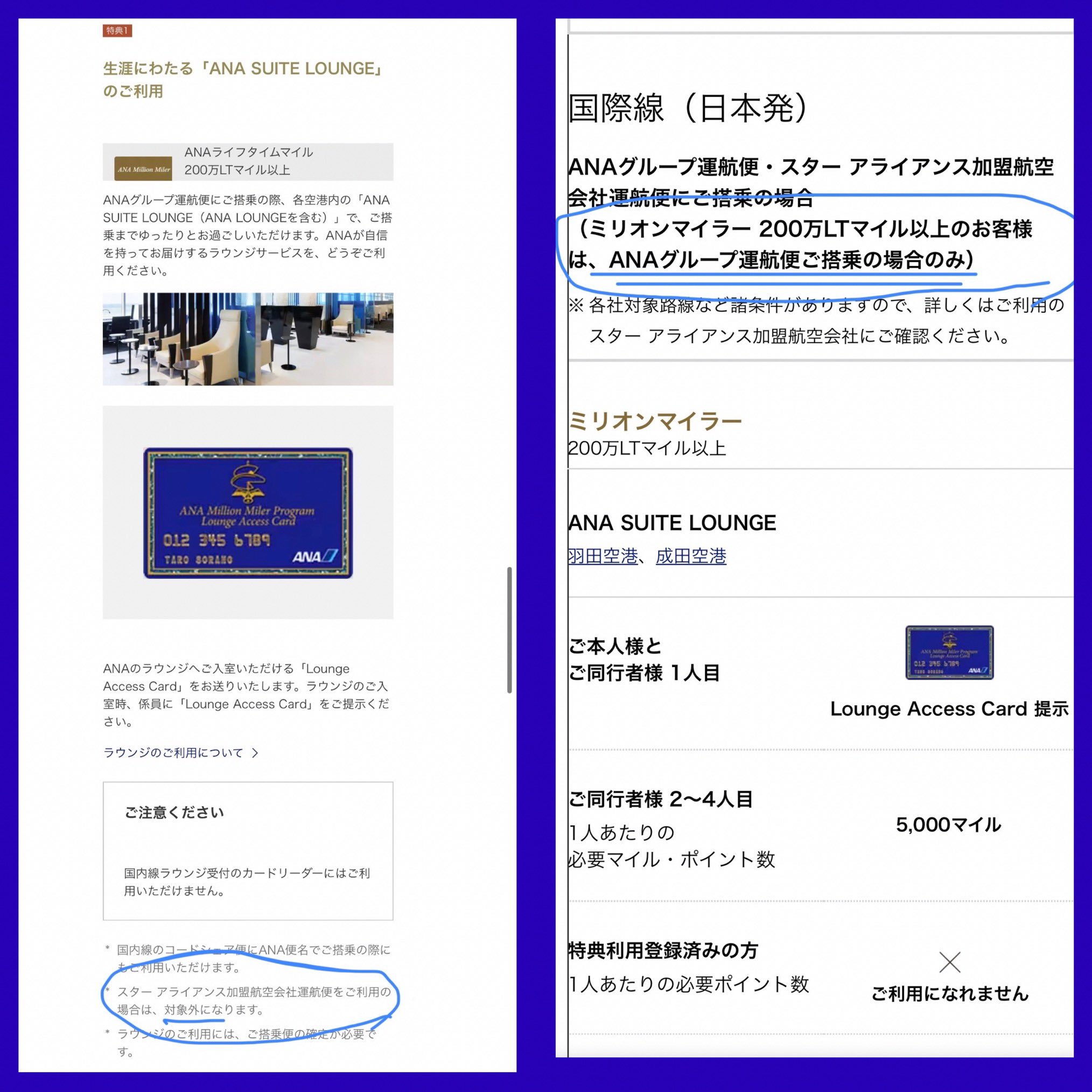 ANA スイートラウンジ 利用券 全日空 すっぱ SUITE LOUNGE