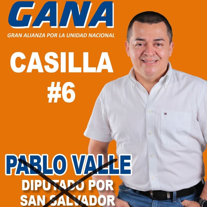 Pablo Valle candidato a Diputado por San Salvador casilla 6