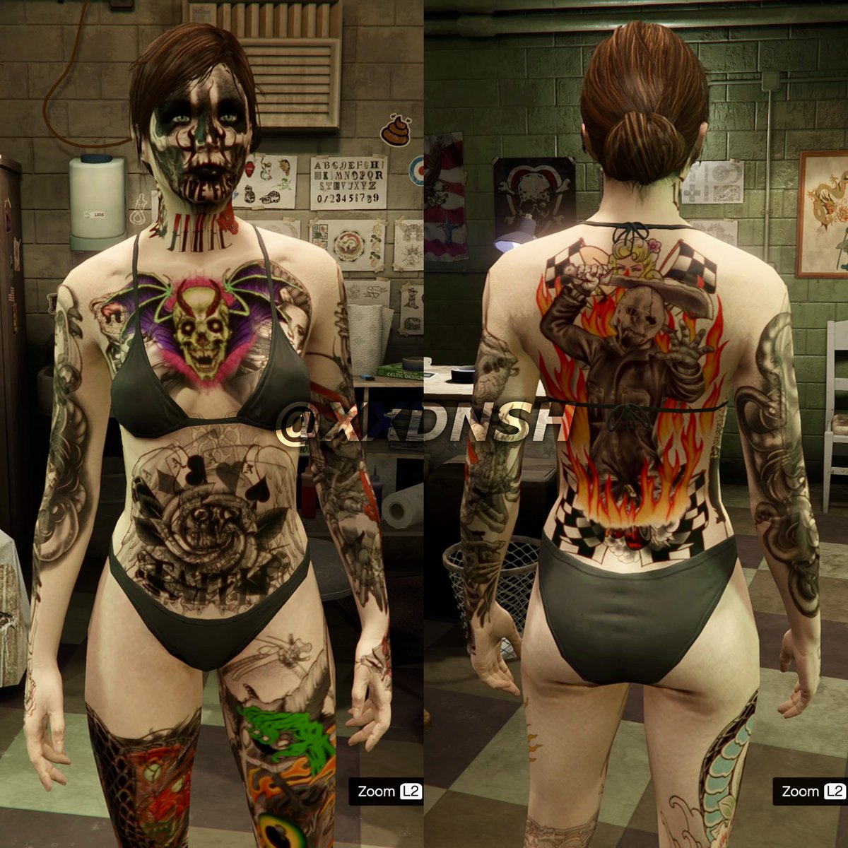 xxdnsh's tweet photo. 2x BEFF stacked tats done for @OG_SMOKE_YOU  ✅ DM me for cheap stacked tats services. Available on PS4 &amp; PS5 ver 🔥 https://t.co/moSIQwIEx6