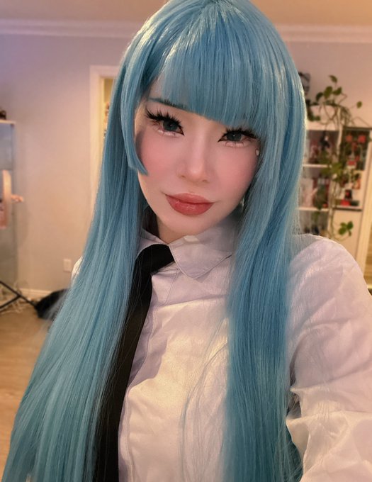 I did a costest of Miwa last night for a Jujutsu Kaisen themed party :3  I won the cosplay contest bc<a href="/tag/perfectblue"class="tags"><span>#perfectblue</span></a>
