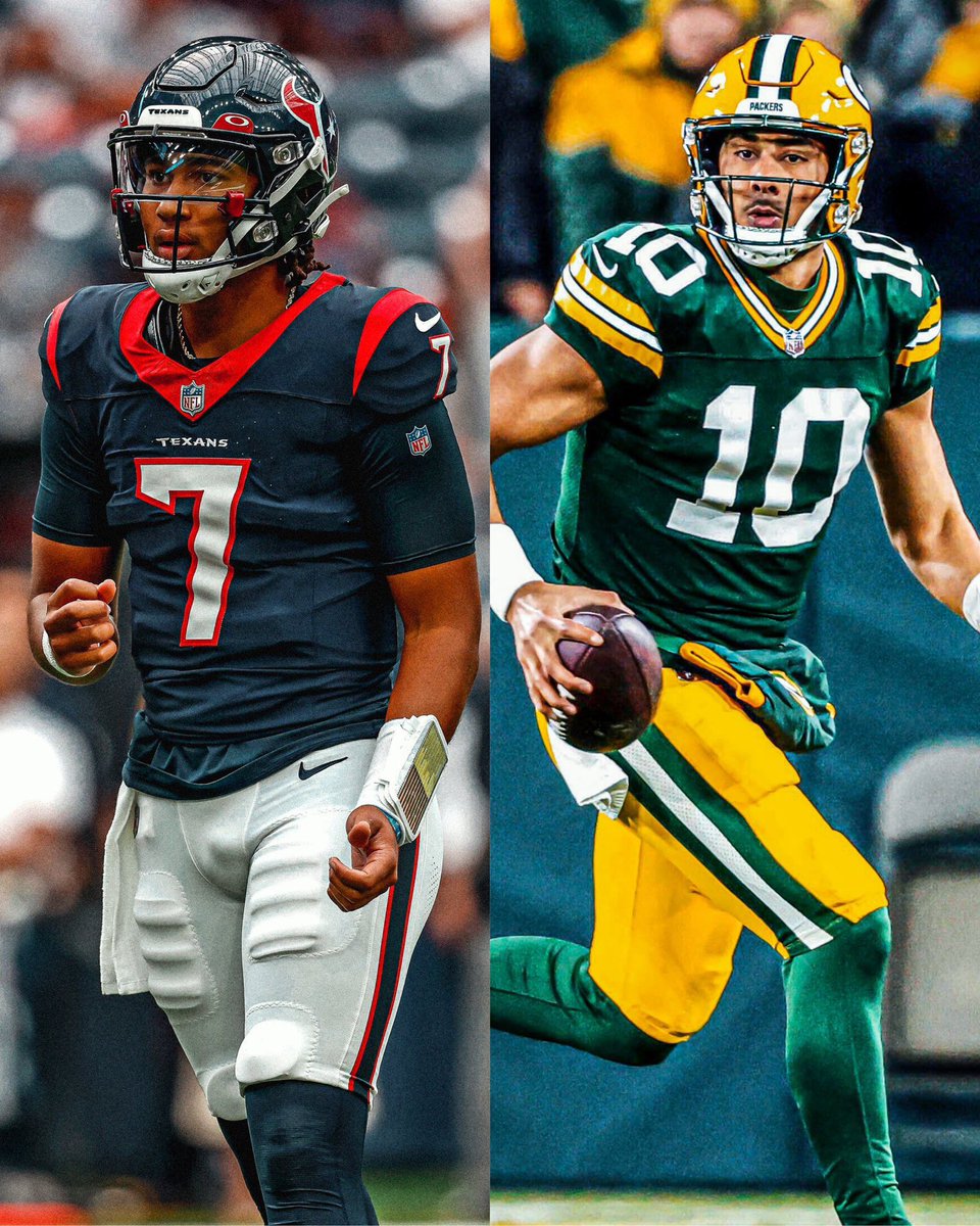 PFF's tweet image. The future at QB is here