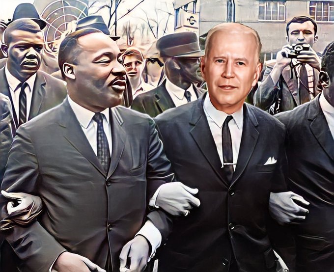 #Biden #MLK #MLKWeekend #MLKDay #BidenLies #FJB 
Tomorrow is MLK day so that means Biden will bust out his fake stories about being a Civil Rights hero 🤡