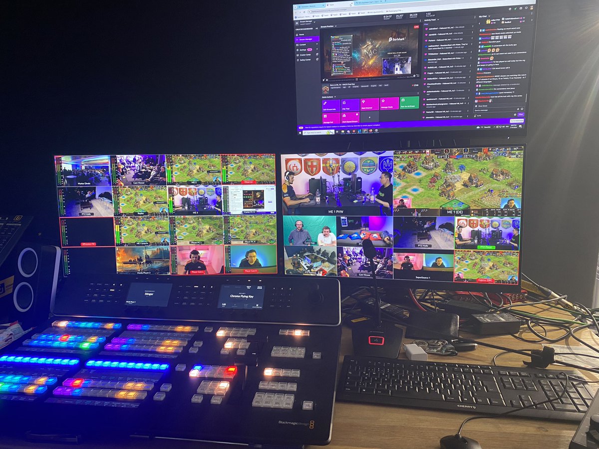 #NAC5 was an incredible event. 

9 days back to back of AoE2 production together with <a href="/KekLuck/">KekLuck</a> and <a href="/Slunchalot/">SirLunchalot</a> have been a lot - at times exhausting, but it was fun as hell overall!

Thank you to <a href="/Nili_AoE/">Nili_AoE</a>, <a href="/T90Official/">T90Official</a> , <a href="/membtv/">Memb</a> , <a href="/Dave_AoE/">DaveAoE</a> , <a href="/JamesDash/">James Dash</a> and all the players!