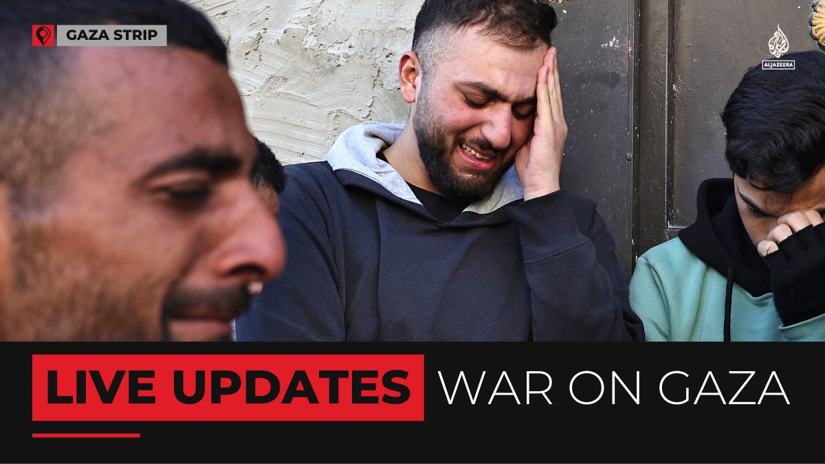 Gaza grapples with a telecommunications blackout lasting over 48 hours, leaving 'most residents cut off' amid escalating Israeli bombardment.

🔴 Follow our LIVE coverage: aje.io/v55w34