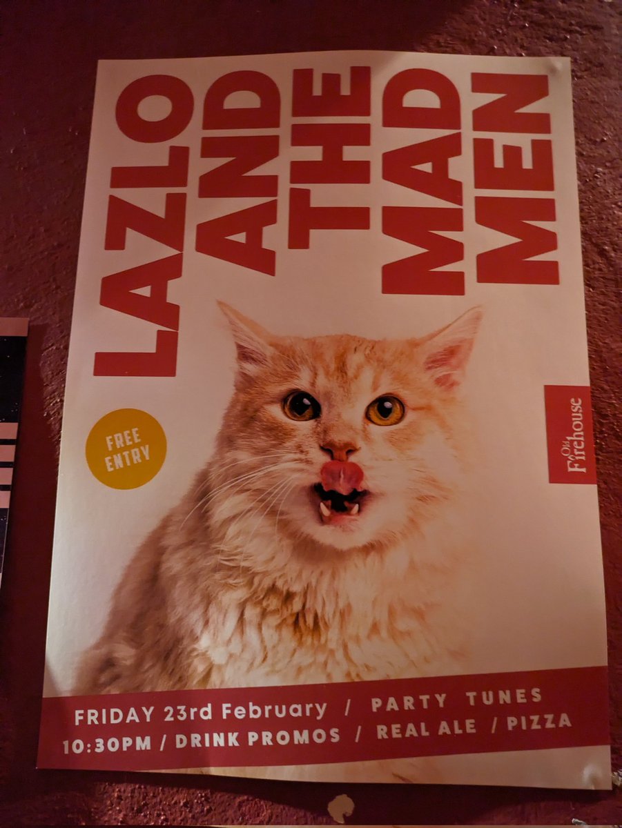 Upcoming gigs <a href="/theoldfirehouse/">Old Firehouse</a> I would put the <a href="/AndyQuickMusic/">Andy Quick (Band)</a> one up but it's got the wrong picture and name!