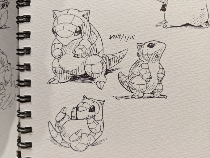 サンド とくしゅが低くてみず技でワンパンなのがな〜 可愛いけど カキカキ。 