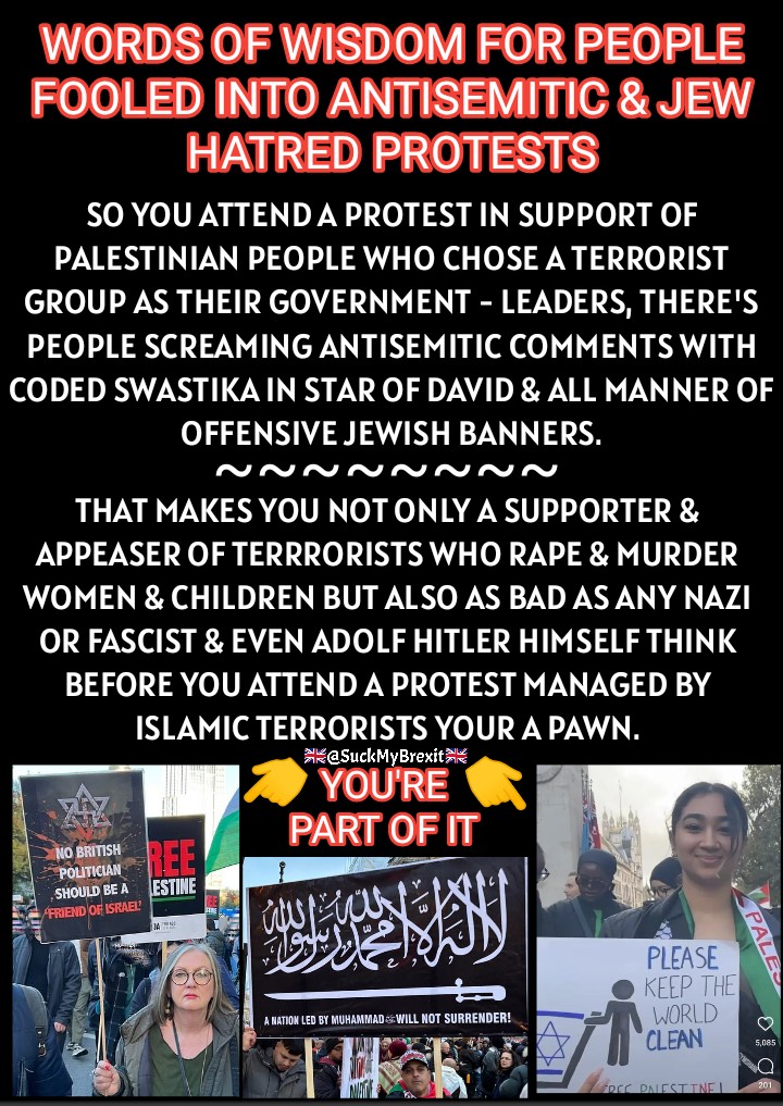 SuckMyBrexit's tweet photo. #OneHundredDays ๐ 4 ๐ฎ๐ฑโก๏ธ
A Message For #Antisemites
๐ช๐ผ๐ฟ๐ฑ๐ ๐ผ๐ณ ๐ช๐ถ๐๐ฑ๐ผ๐บ ๐๐๐๐๐๐ https://t.co/X8ADp0nAEt