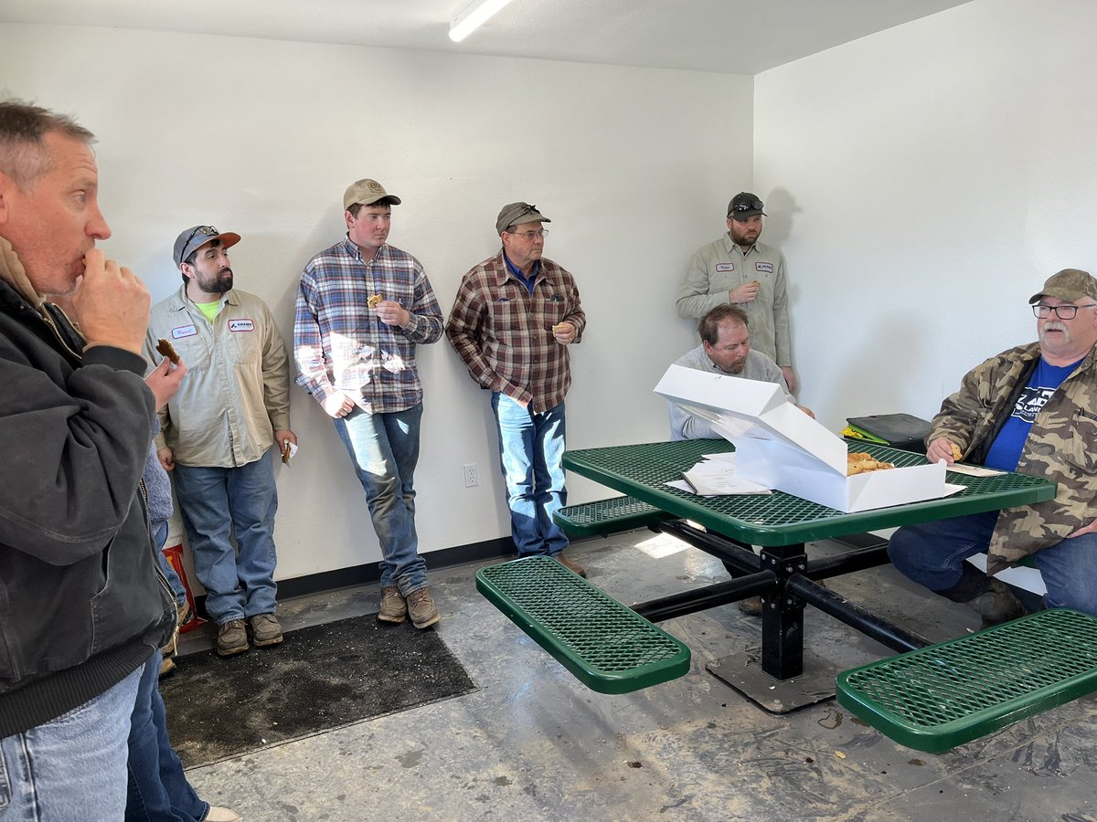 Adams employees came together recently for retirement celebrations for two of our heavy equipment operators, Brad Brockley and Billy Brown.

Thank you, Brad and Billy for over 27 collective years of service! You’ll always be part of our Adams Land &amp; Cattle family! #WeareADAMS