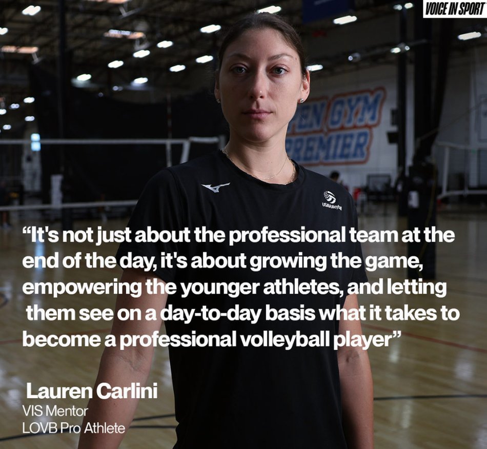 Lauren Carlini on what LOVB means for the future of professional volleyball in the USA
📸: voiceinsport (IG)