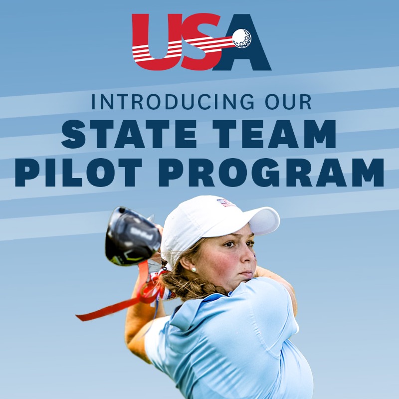 usndpgolf's tweet photo. Big news, junior golfers!
To strengthen the golf pipeline across the country, we are working with seven states to pilot a state team program!
More information below โฌ๏ธ