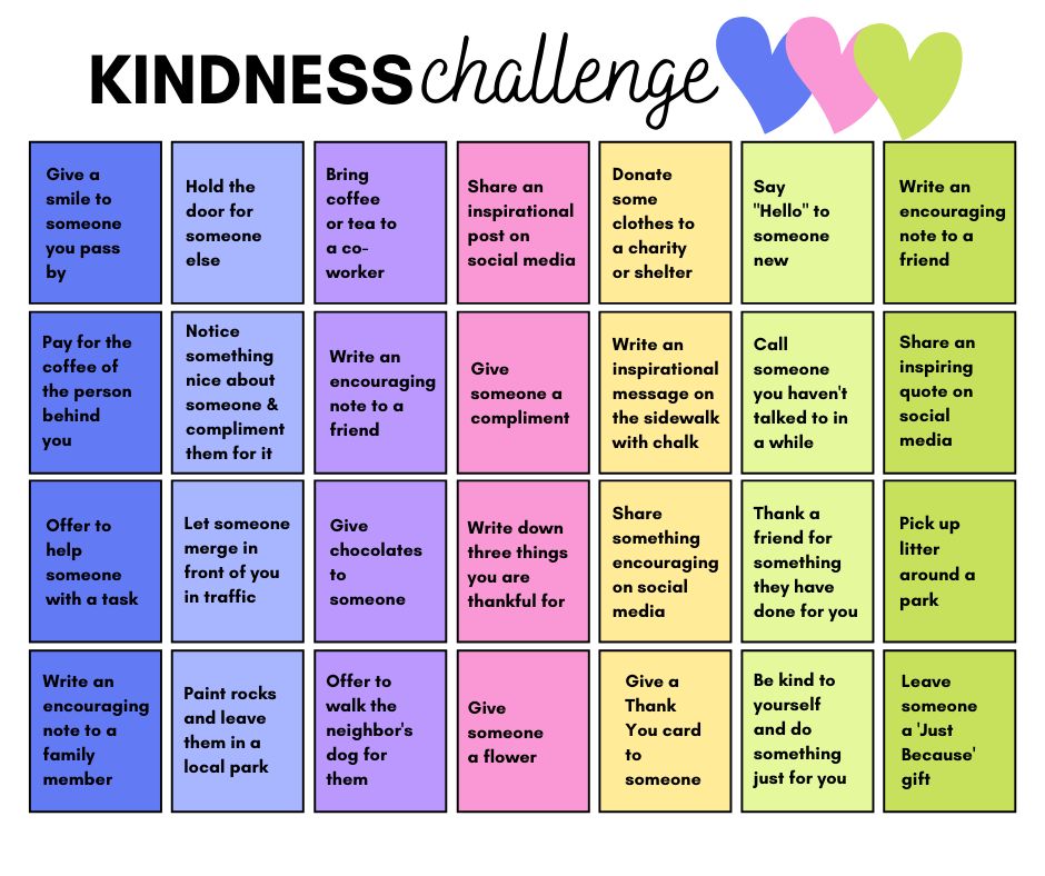 February is #KindnessMonth and because we can all use more kindness in our lives, here is a challenge for this month.

Tag us in any of these challenges you complete this month!

#Nebraska #Aurora #shoplocal #AuroraChamberofCommerce #Supportlocal #shopsmall #SupportLocalEveryday