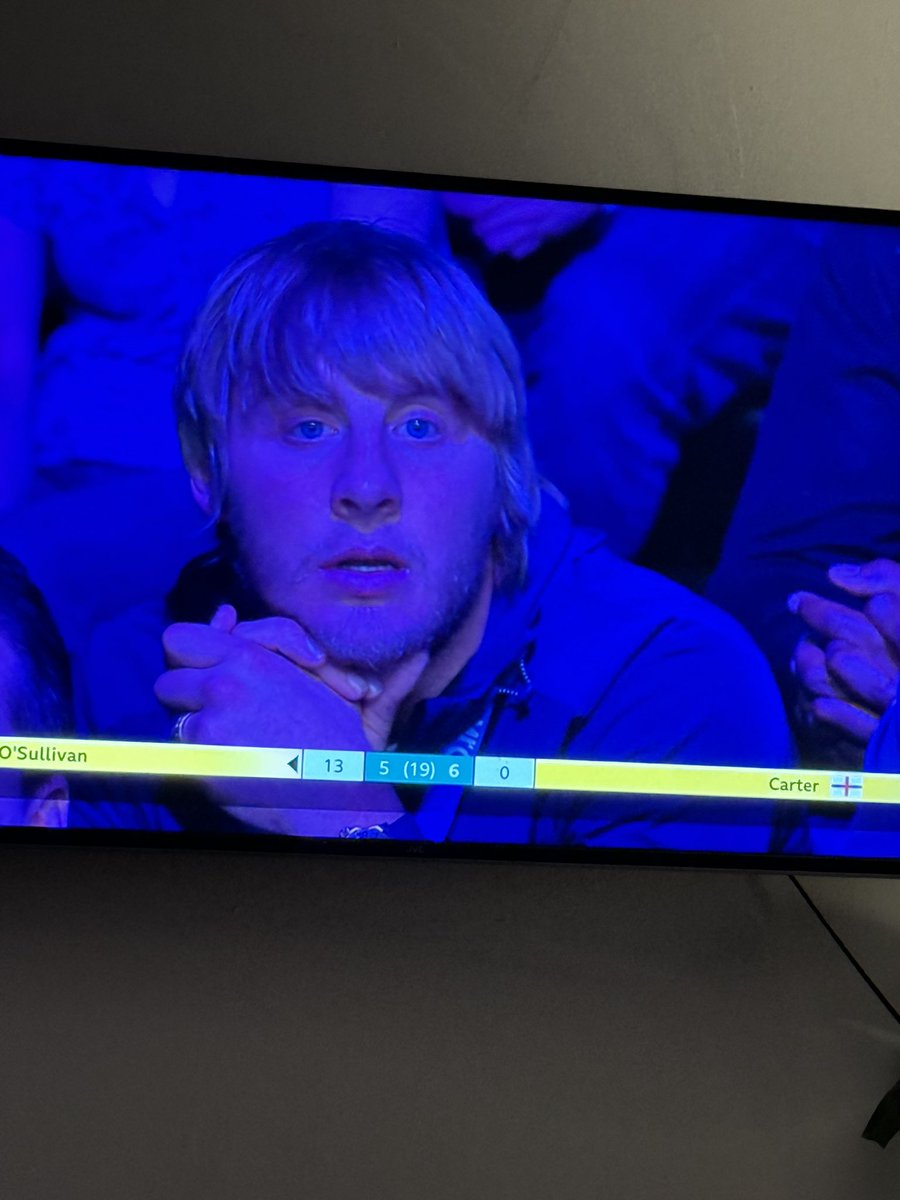 Jaaackwright's tweet image. Paddy the baddy at the snooker has made my Sunday 😂