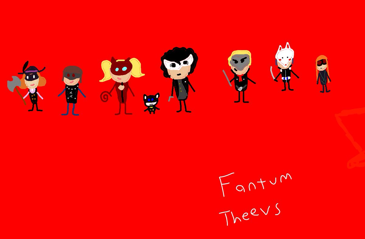1Awsomesauc's tweet photo. Fantum Theevs

#Persona5 https://t.co/WuUGfxDszo