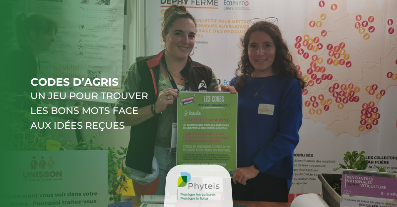 Phyteis's tweet photo. Le jeu collaboratif #CodesDagris créé par le #ContratDeSolutions est désormais disponible 💡 Jeu idéal pour les #agricultrices &amp; #agriculteurs afin de combattre certaines idées reçues, en sortant du langage technique.

Explications en détail à lire sur notre article ⬇️
