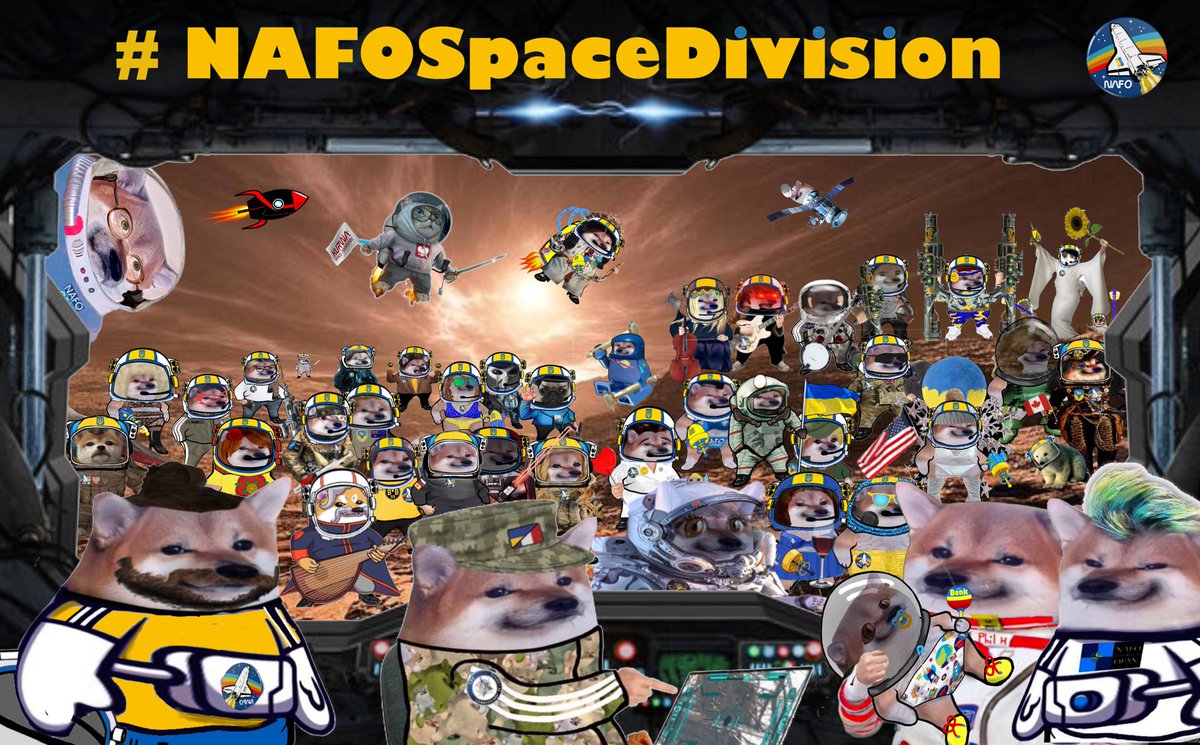 mrs_cassidy11's tweet photo. @20gimsack Here is one of the #NAFOSpaceDivision๐ค https://t.co/31vlqzHaA1