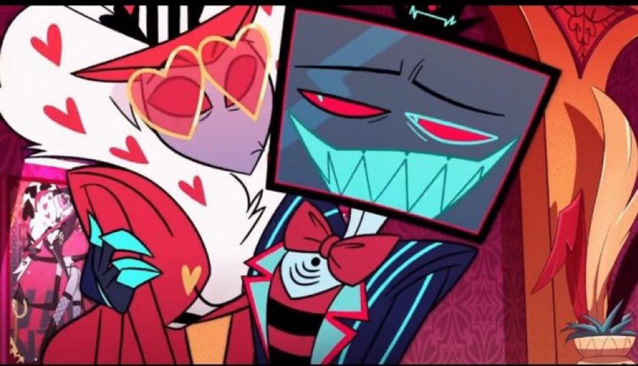 Daily_VVV's tweet photo. #DailyVees VOXVAL NATION OUR TIME IS NOW. #voxval #staticmoth #hazbinhotel https://t.co/MgsrmIpReP