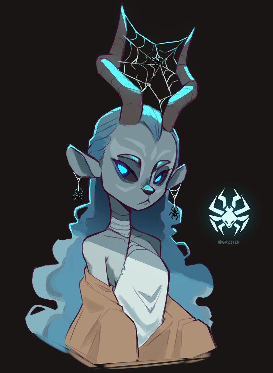 「Webbed Antelope 」|Gaziter ⛄のイラスト