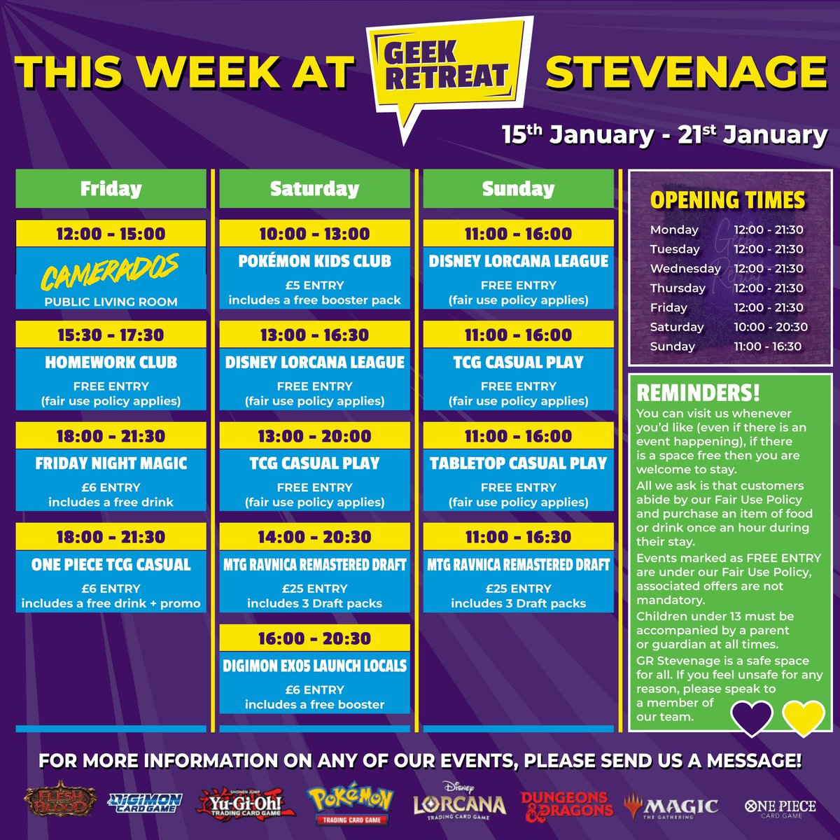 Geek Retreat Stevenage tweet media