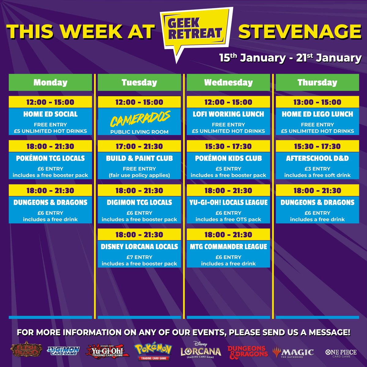 Geek Retreat Stevenage tweet media