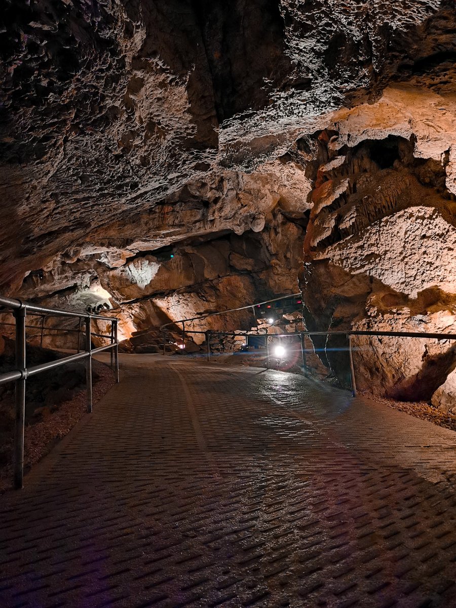 Last January, we had an exciting visit from a team of researchers who put together a 3D model of the caves! You can see the interactive academic laser scan here: skfb.ly/oOUFP Thanks to Donald McFarlane, Guy van Rentergem &amp; the team at International Union of Speleology.