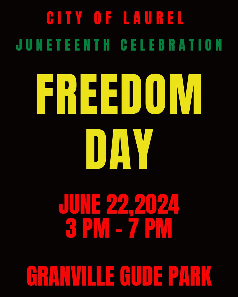 laureljuneteenthcommittee tweet media