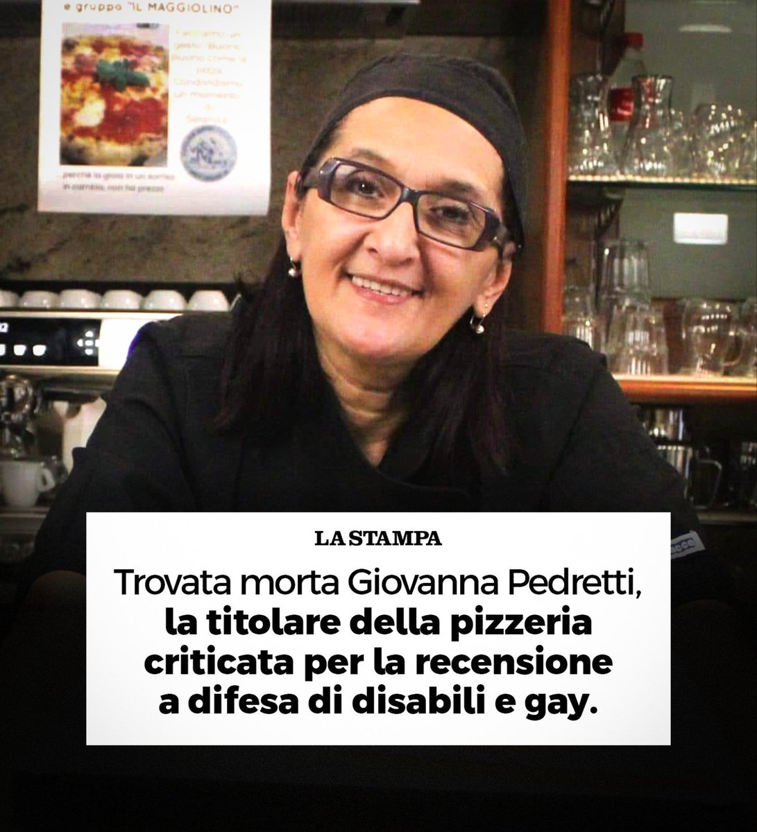 matteosalvinimi's tweet photo. Notizia sconvolgente.
Una commossa preghiera per Giovanna e un pensiero affettuoso ai suoi cari. 
Davvero una (presunta) recensione falsa meritava una polemica nazionale così avvelenata, su social e tg? https://t.co/GQd8RSMIjE
