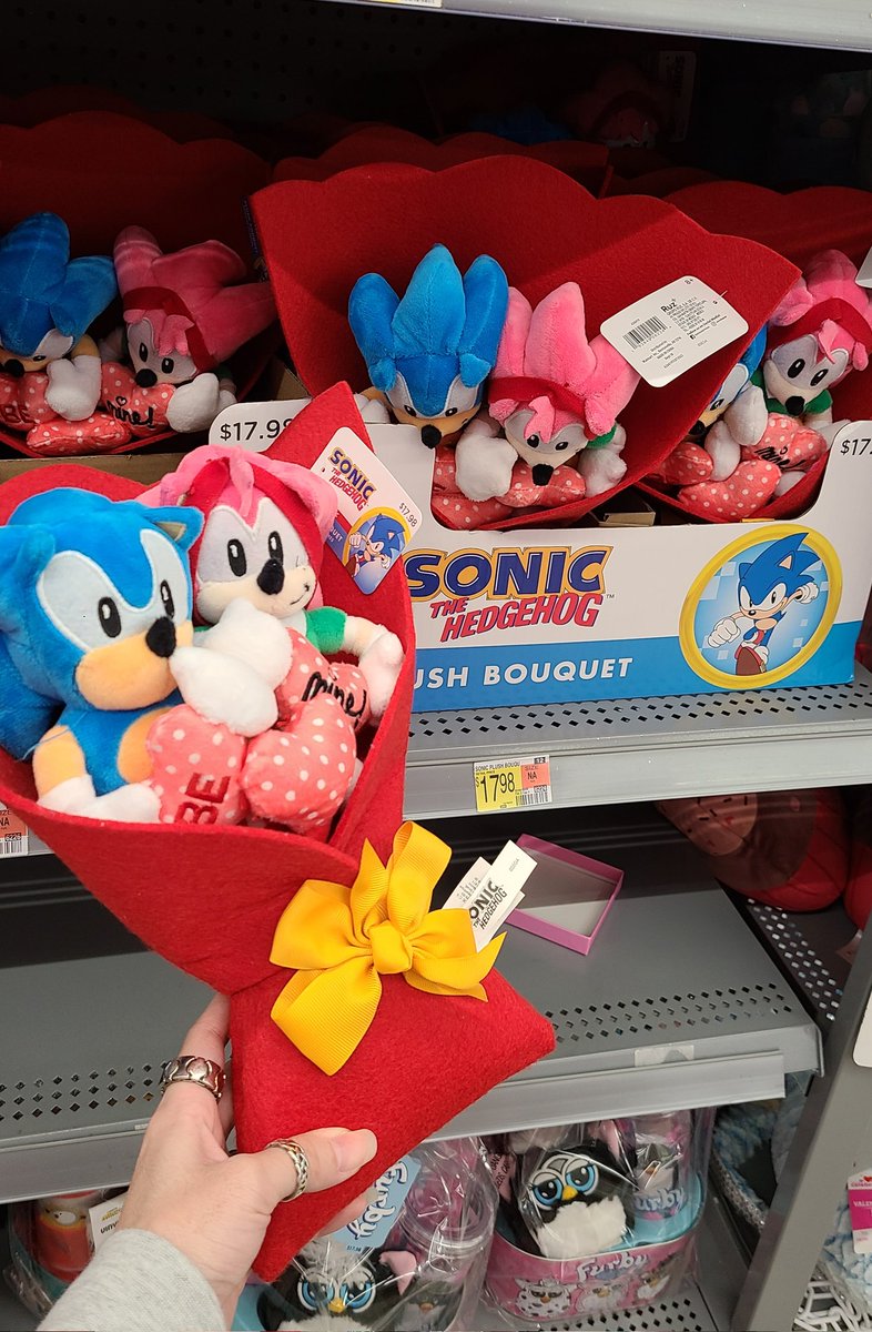 amy rose sonic plush toy Great Eastern Sonic The Hedgehog: Amy Rose in Red Dress Plush