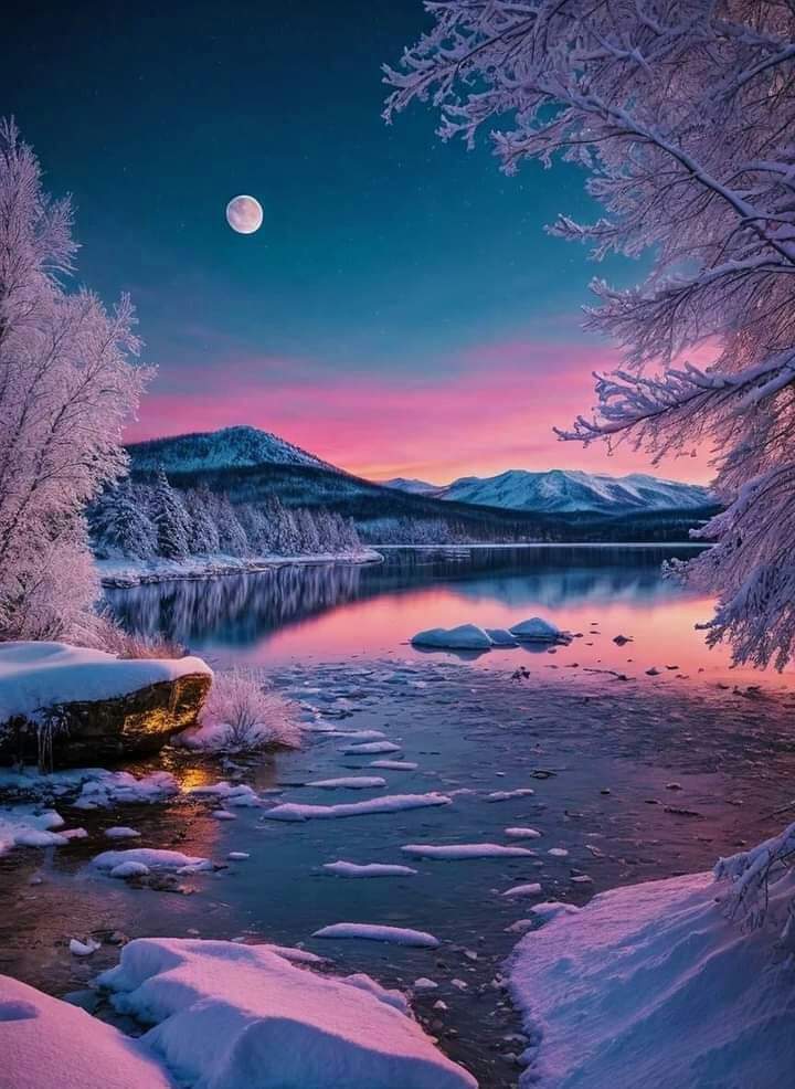 Sari_Friends1's tweet photo. ❄ 𝑪𝑨𝑳𝑴 𝑵𝑰𝑮𝑯𝑻 ❄⚪❄
#naturelovers #nature #NatureBeauty https://t.co/NehdQawTPw
