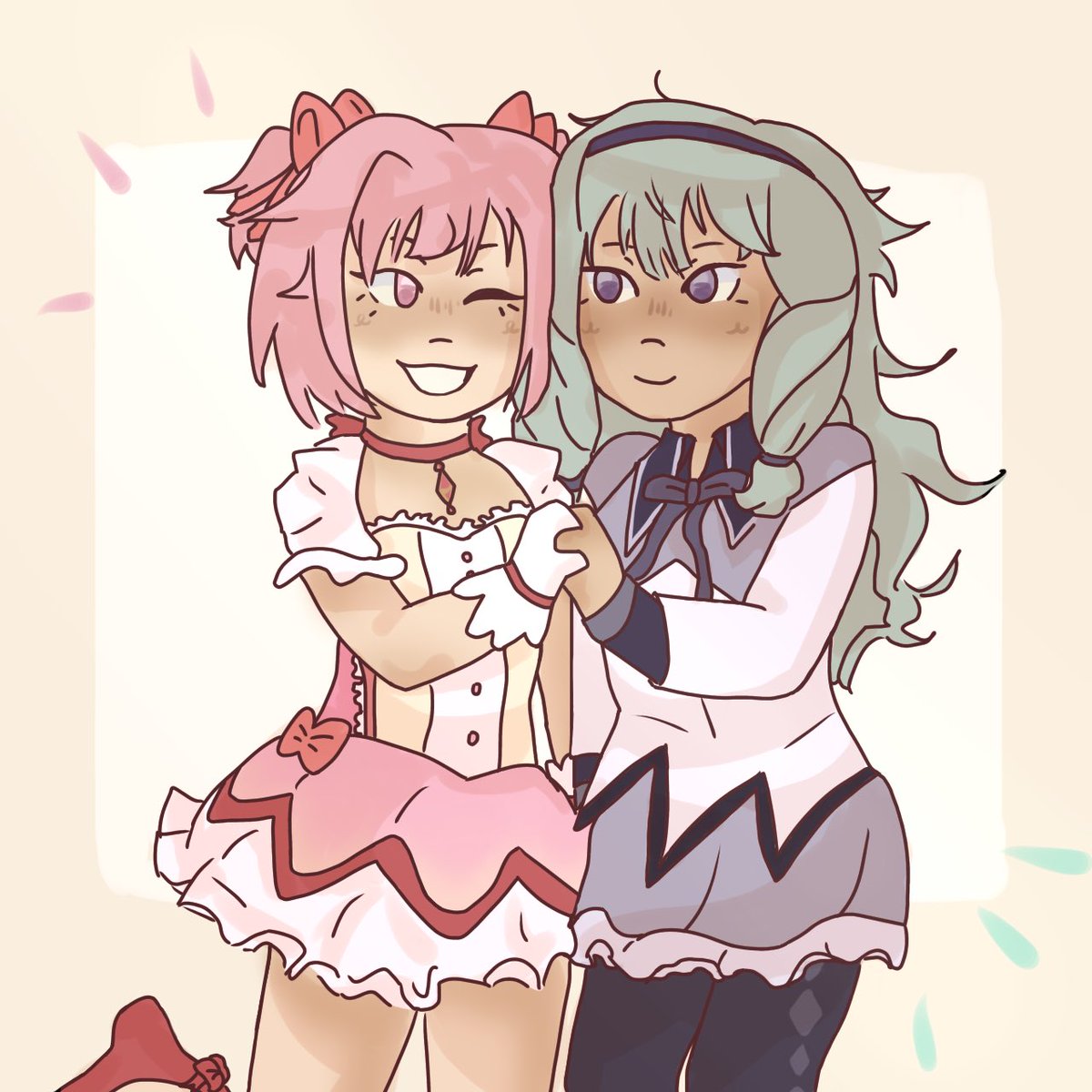 errorsaeran's tweet photo. I watched Madoka Magica recently !! And a series of events led to this !! Love Emunene 🤗🤗🤗
#prsk_FA #pjsk_FA #MadokaMagica https://t.co/gZ3sKE4fC4