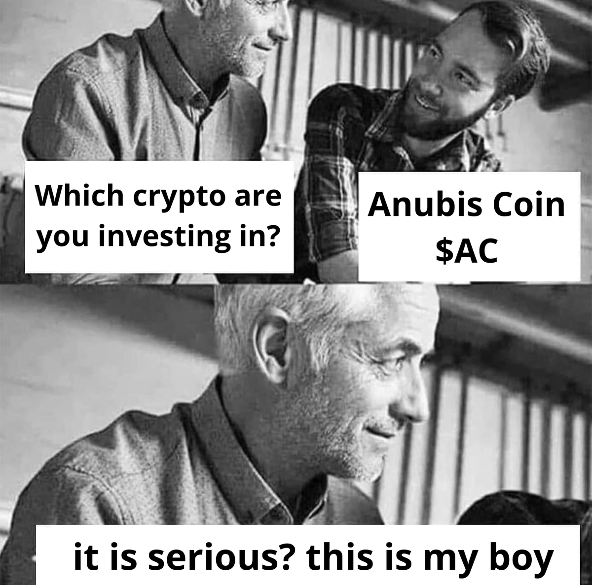 What cryptocurrencies are you currently investing in? Anubis Coin is one of mine, how about yours? 😉 #CryptoInvestment #AnubisCoin