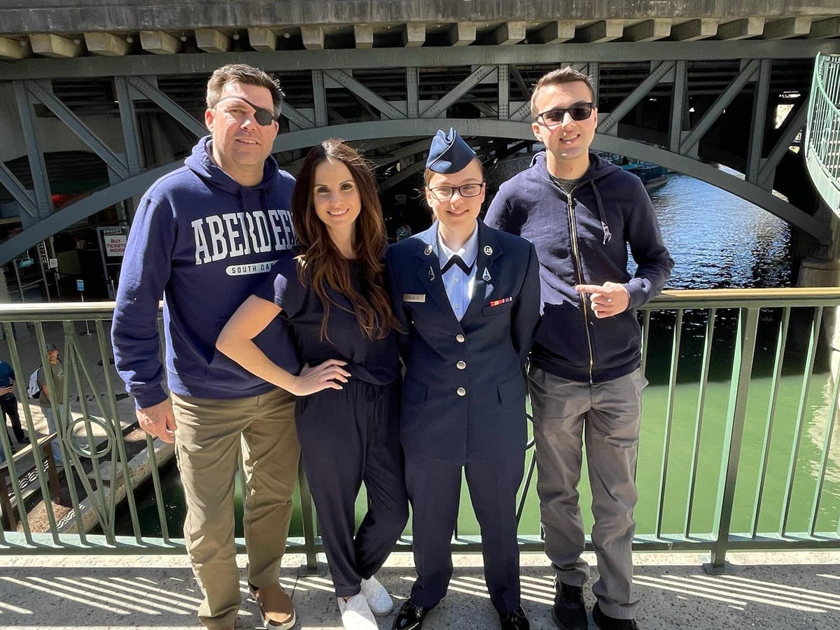 So proud of our daughter who currently serves as a Guardian in the United States Space Force. As your next Congresswoman from #NV03 I want a military so powerful that we don’t have to use it. #americafirst  #MilitaryFamily #nv03 #sundayvibes ElizabethForNevada.com