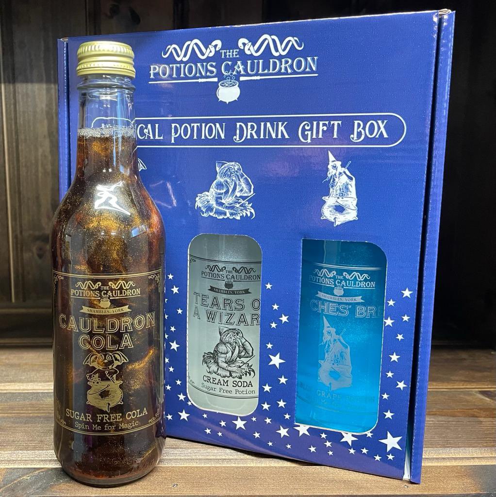PotionsCauldron's tweet photo. Our potion gift boxes have been given  new splash of colour by our alchemists ! 🎨✨🪄 https://t.co/OOunpttVAx