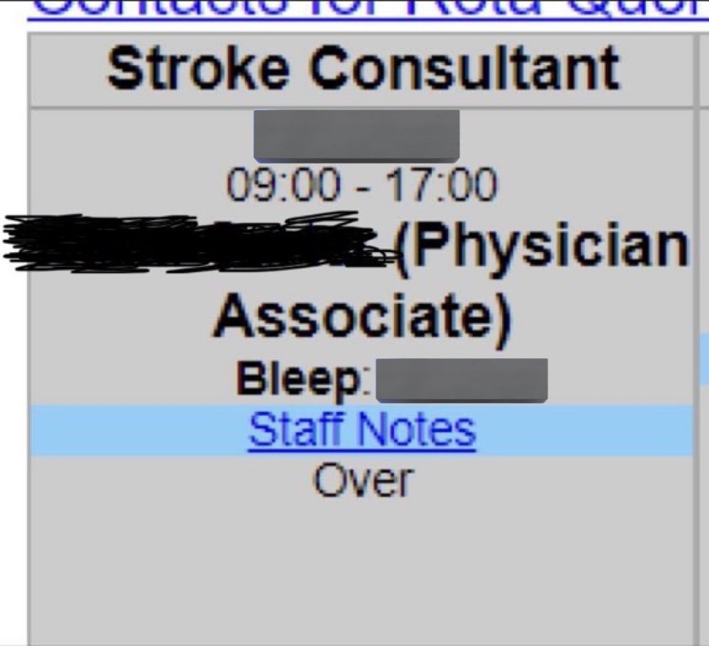 Xeon4f145d96s1's tweet photo. “The…PA…found to be involved in a number of serious events, including missing a brain haemorrhage.

We had one report at Aberdeen that suggested a PA has held the consultant bleep in the stroke speciality.”

https://t.co/qrRvCnKP1E

When will we stop screaming #elitism #bekind? https://t.co/pgu1LKhMee
