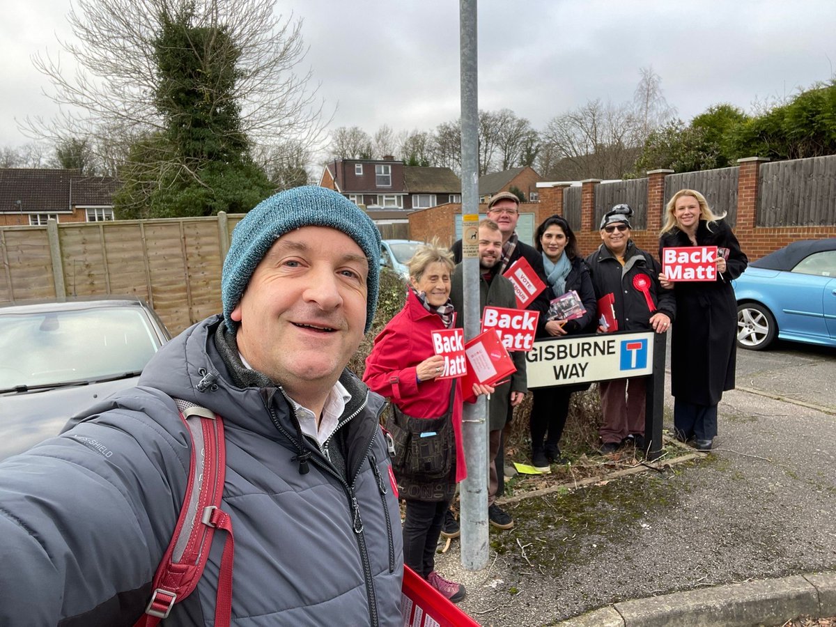 WatfordLabour's tweet photo. Great teams out in Leggatts and Bushey this weekend supporting @Turmaine in speaking to voters. #backmatt https://t.co/WGOtzFXyfZ