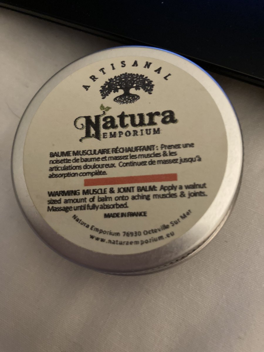 annesutcliffe's tweet photo. #shopindie recommend @NaturaEmporium - have the sleep balm, a roll on for headaches and 👇🏻this bad boy. Total game changer for post workout/walks/ageing joints.

Smells amazing (not like high street chemical stuff) &amp; great for my dry skin too. 

Feels like a mini spa at home https://t.co/6peujwsAp4